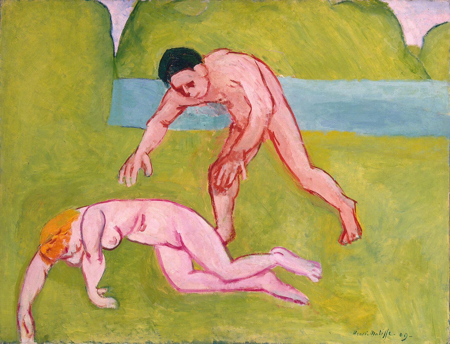 Nymph and Satyr